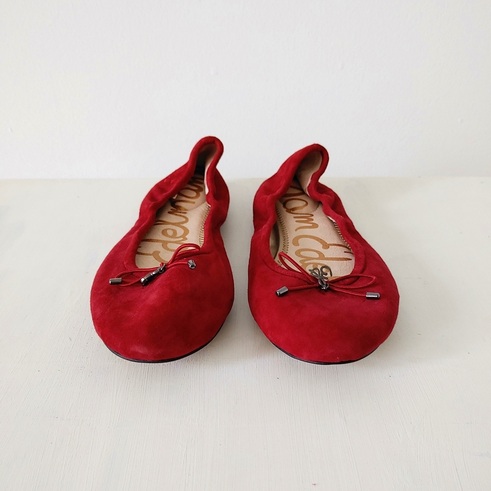Sam Edelman Felicia Suede Ballerina Flats 7.5